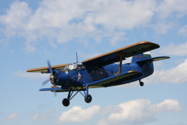 die Ungarische Antonov AN-2 HA-ABA des Antonov Verein Schweiz (AVS)