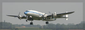 Am Sonntag zwischen 17.00 und 18.00 Uhr besucht uns die legendäre Super Connie. Sie kommt direkt aus Paris von der grossen Flugschau in Le Bourget.
